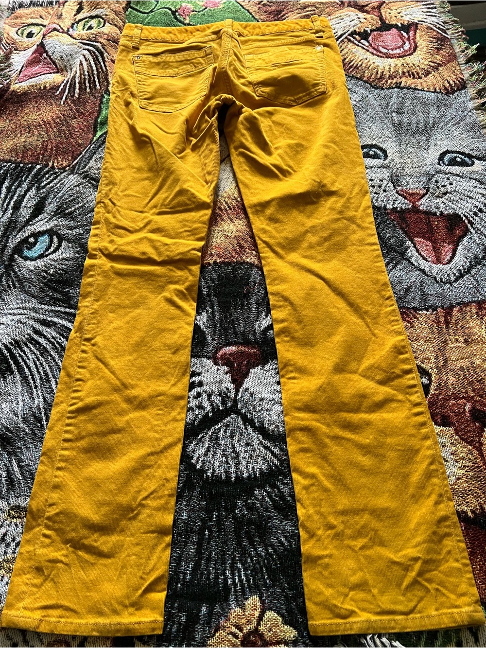 Gap Mustard Yellow Corduroy Pants - Picture 3 of 9